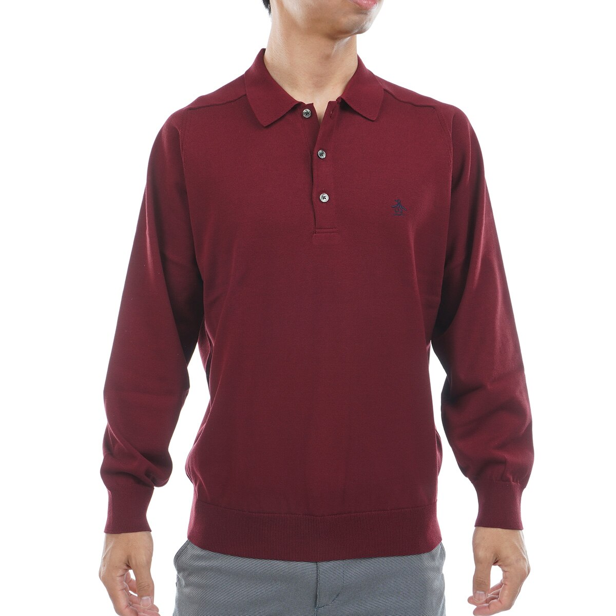 サドルショルダー ポロセーター(中間着(セーター、トレーナー