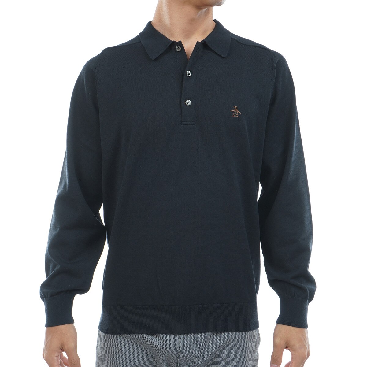 サドルショルダー ポロセーター(中間着(セーター、トレーナー