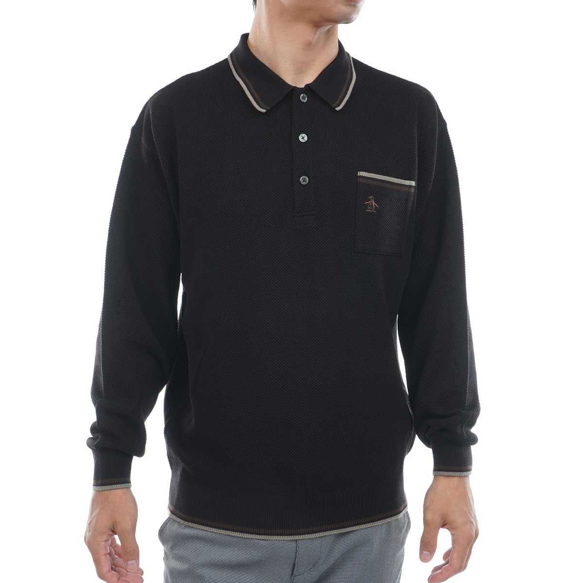 クラシックポロセーター(中間着(セーター、トレーナー))|Penguin by