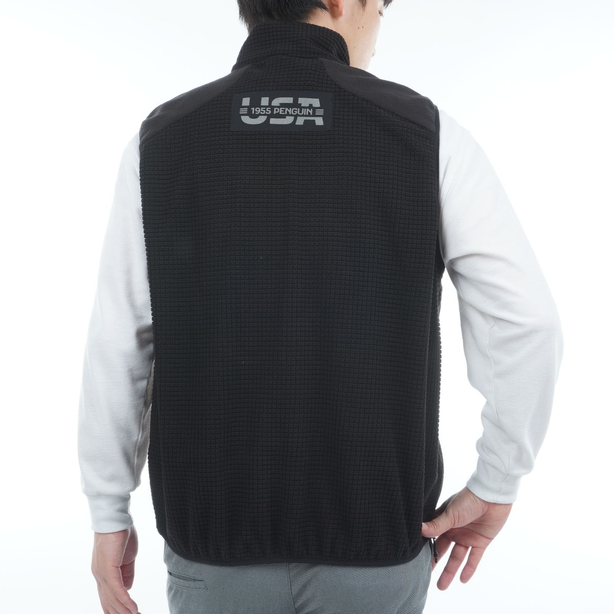 Munsingwear マンシングウェア フリース ゴルフベスト Lサイズ フリースプルオーバーベスト(ベスト)|Penguin by Munsingwear(ペンギン