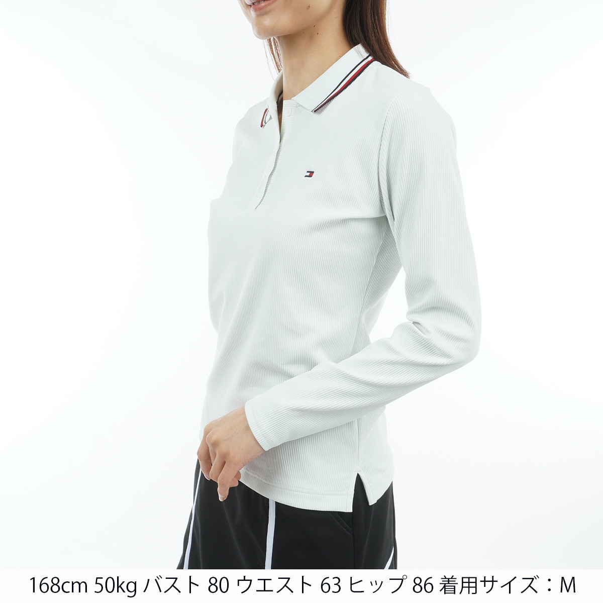 ストレッチ ハイテンション 長袖ポロシャツ レディス(長袖シャツ