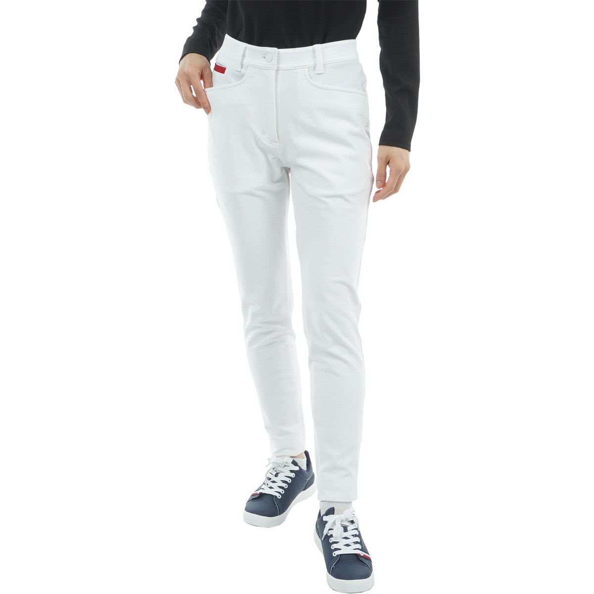 ストレッチ 裏フリース起毛 ロングパンツ レディス(ロングパンツ