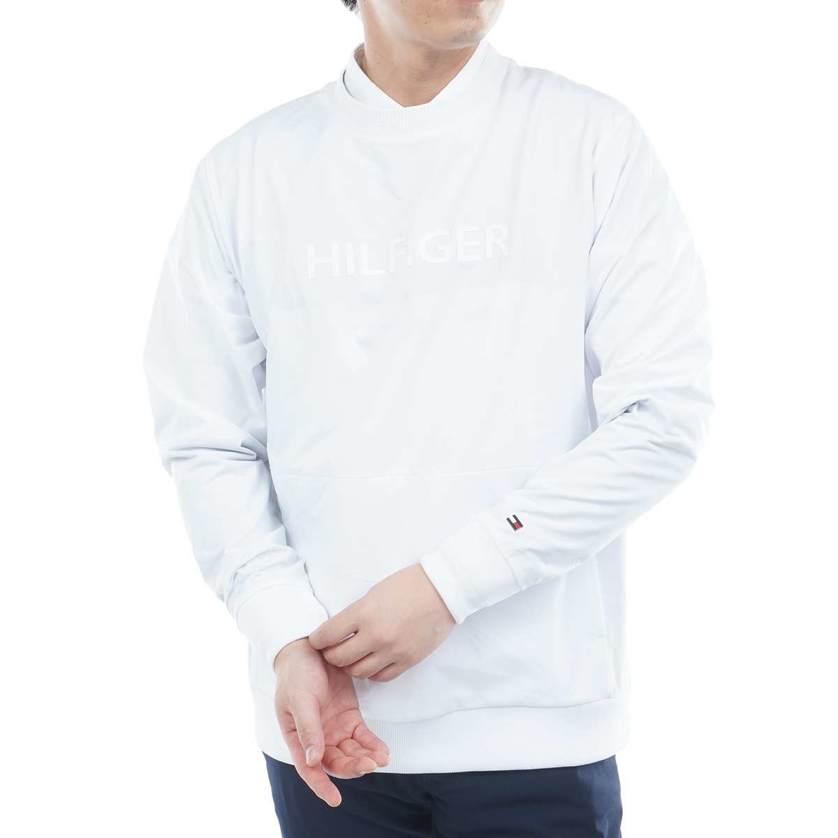 ストレッチ クルーネックスウェット(中間着(セーター、トレーナー