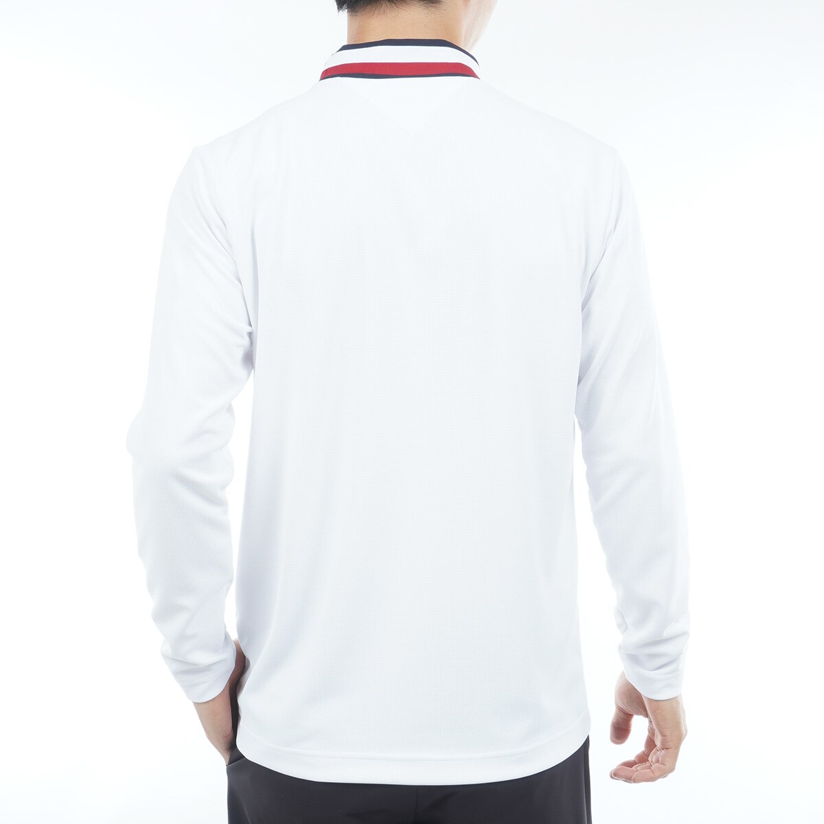 シグネチャーリブ モックネック長袖シャツ(長袖シャツ・ポロシャツ