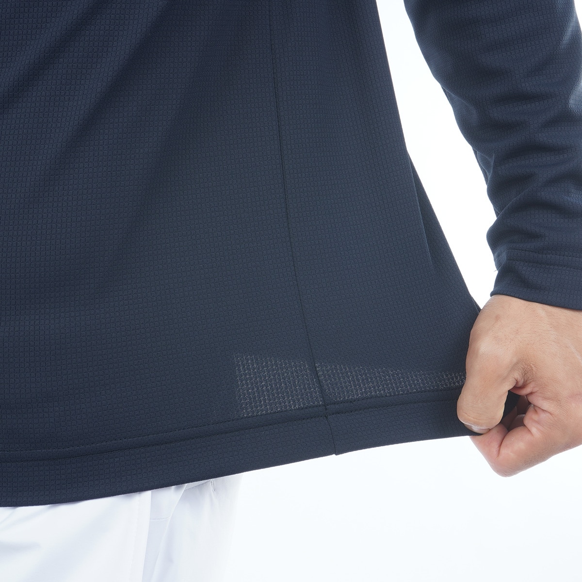 シグネチャーリブ モックネック長袖シャツ(長袖シャツ・ポロシャツ