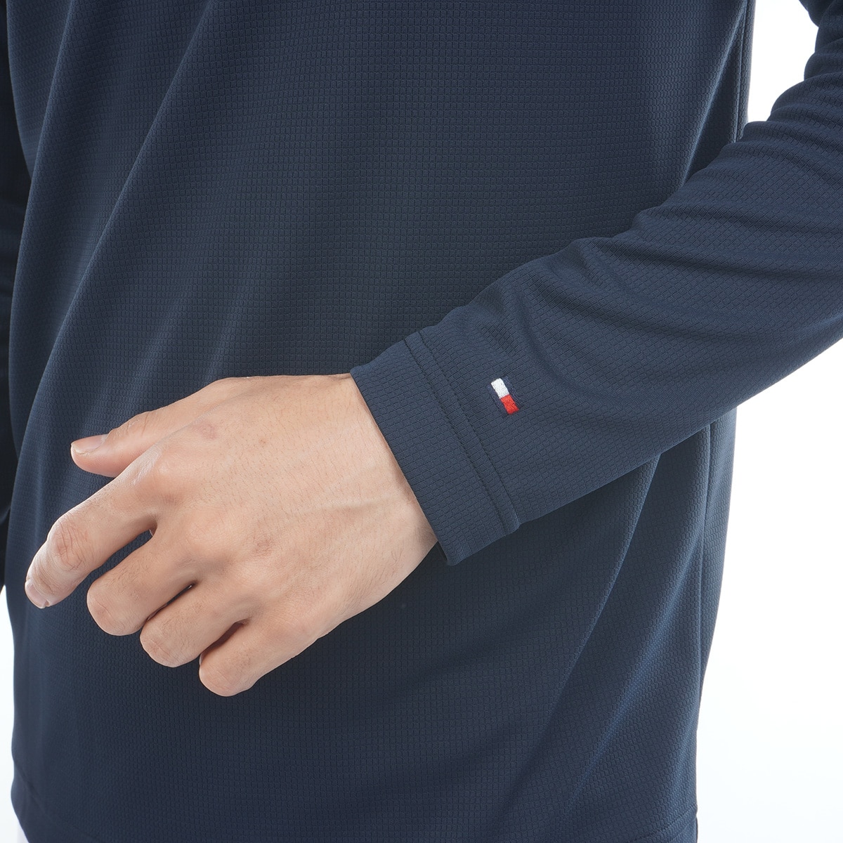 シグネチャーリブ モックネック長袖シャツ(長袖シャツ・ポロシャツ