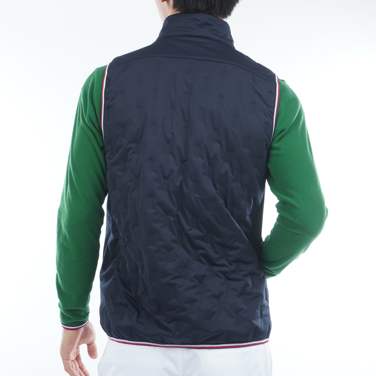 ストレッチ 高周波 中綿キルトベスト(ベスト)|TOMMY HILFIGER GOLF