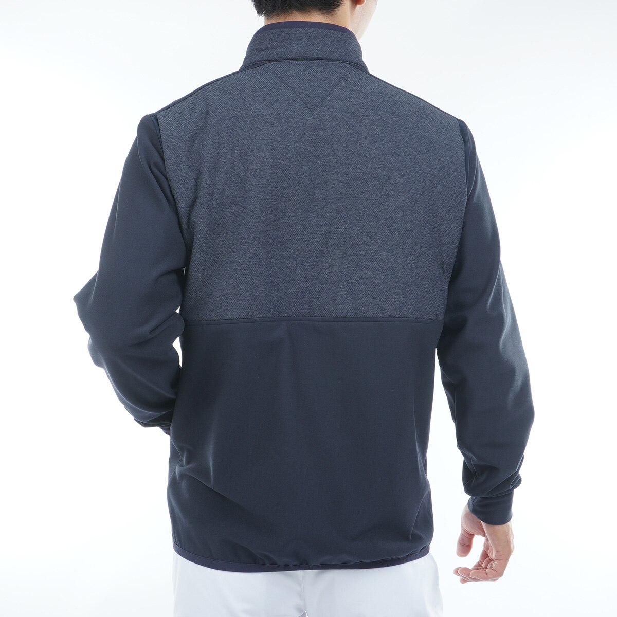 トミー ヒルフィガー ゴルフ　  GOLF　ストレッチ 裏起毛 アクションプリーツ ハイブリッド中綿ジャケット ストレッチ 裏起毛 アクションプリーツ ハイブリッド中綿ジャケット