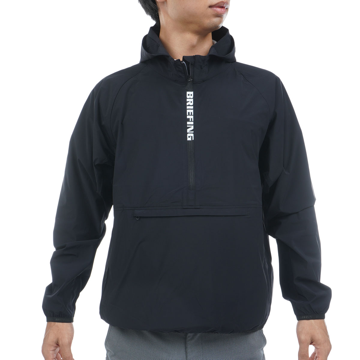 ブリーフィング　ジャケット ストレッチ ポケッタブルウインド アノラックジャケット(アウター