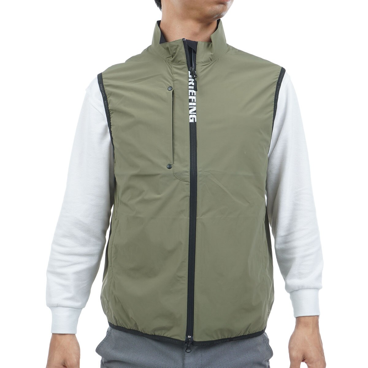 ストレッチ ポケッタブルウインド ベスト(ベスト)|BRIEFING