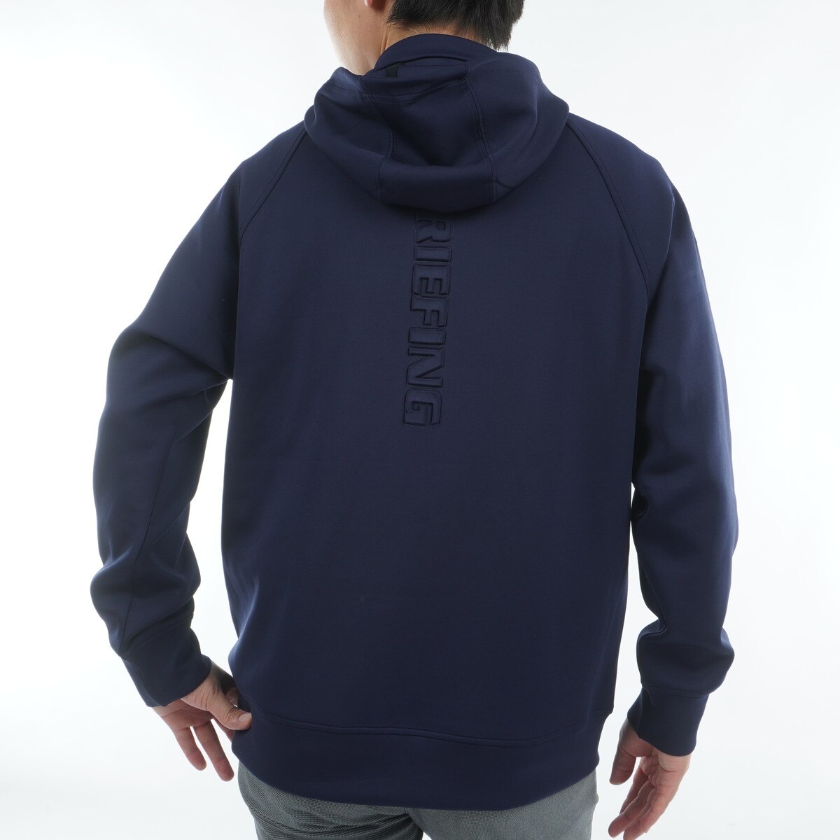 ストレッチ 3D ロゴ パーカー(中間着(セーター、トレーナー))|BRIEFING