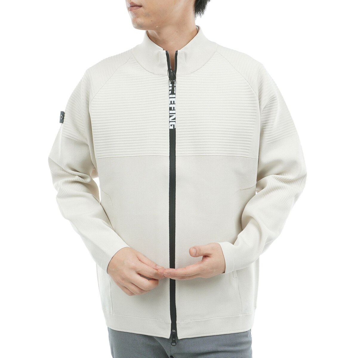 WR ニット ブルゾン(アウター(ブルゾン、ウインド、ジャケット