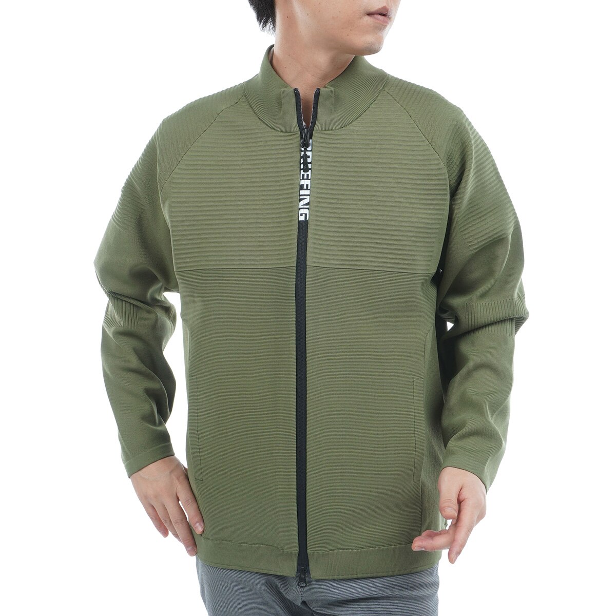 WR ニット ブルゾン(アウター(ブルゾン、ウインド、ジャケット