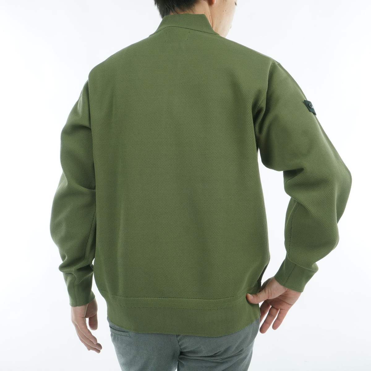 WR ハーフジップ セーター(中間着(セーター、トレーナー))|BRIEFING