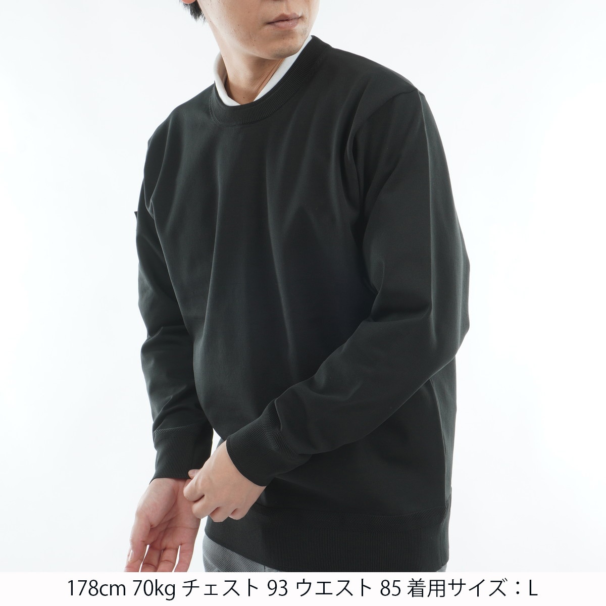 WR クルーネック セーター(中間着(セーター、トレーナー