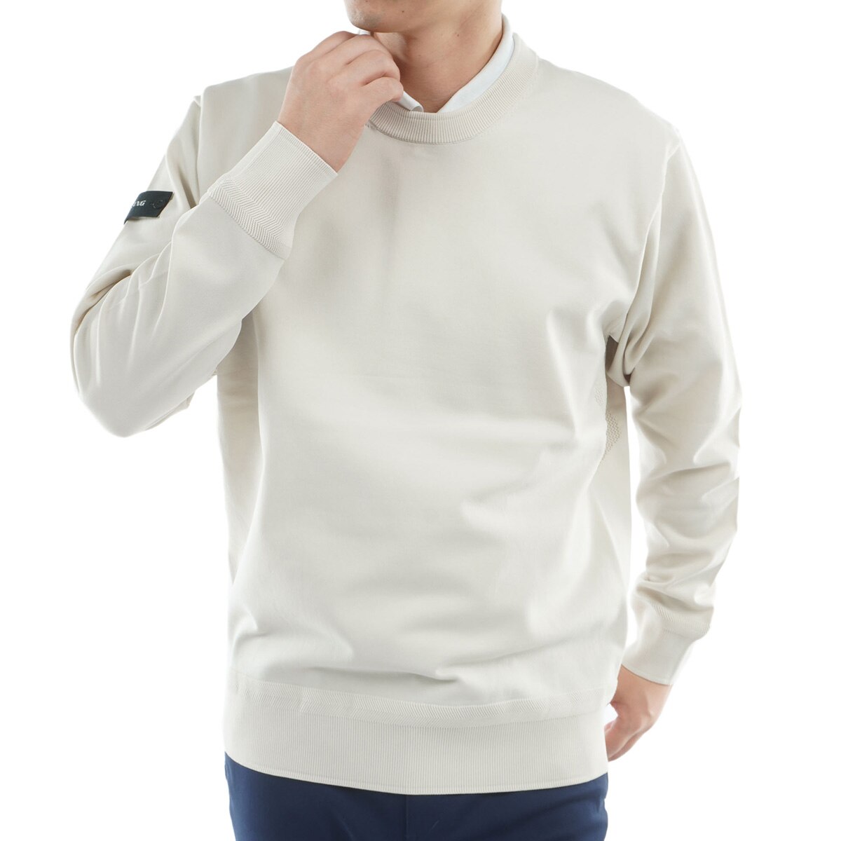 BRIEFING ブリーフィング WR クルーネックセーター M BRIEFING GOLF ブリーフィング WR クルーネック セーター : GDOゴルフ