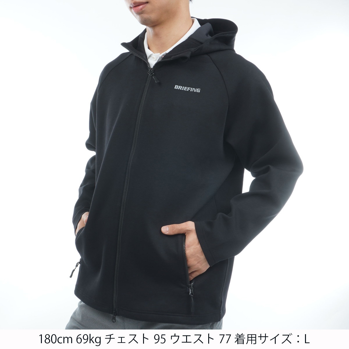 ウォーム 3D ロゴ パーカー(中間着(セーター、トレーナー))|BRIEFING