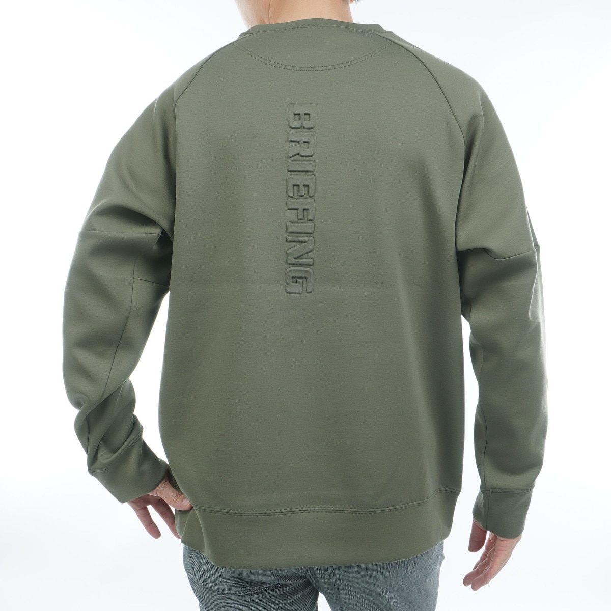 ウォーム ロゴ ライン クルーネック長袖シャツ(長袖シャツ・ポロシャツ