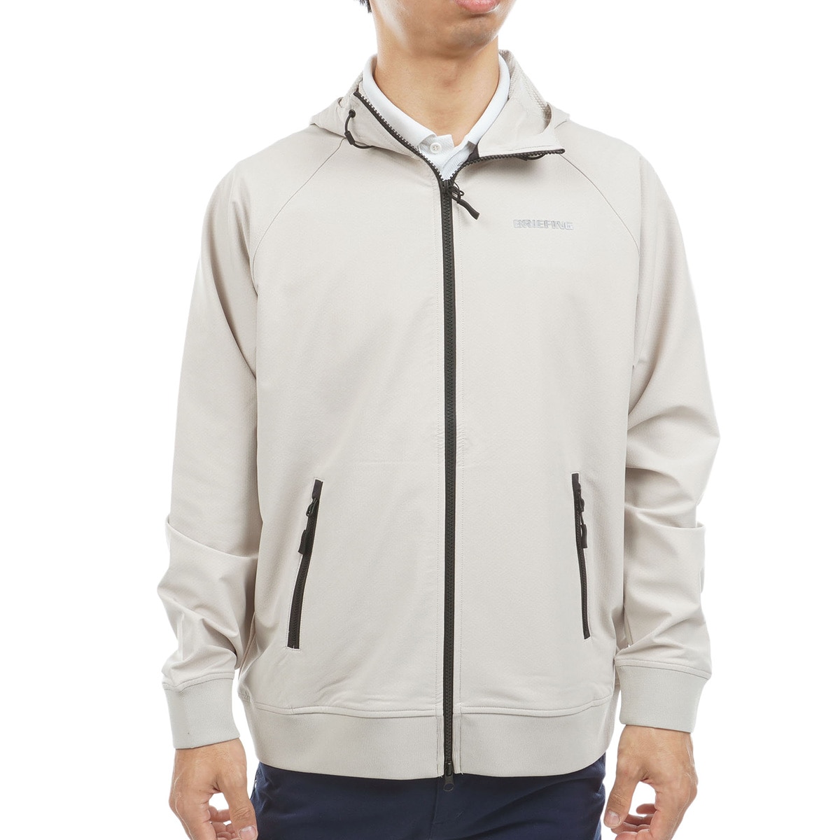 BRIEFING (ブリーフィング)　 ニットパーカー　Mサイズ　ホワイト BRIEFING (ブリーフィング) ニットパーカー Mサイズ ホワイト BRIEFING