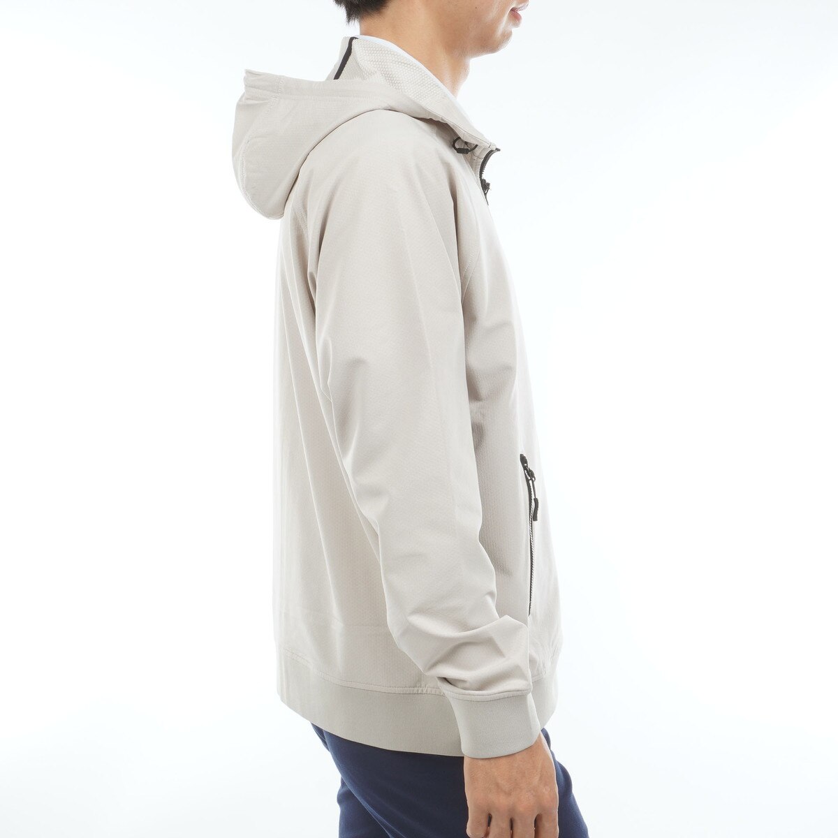 ストレッチ 裏起毛 ストームフリース BACK DOTS パーカー(中間着