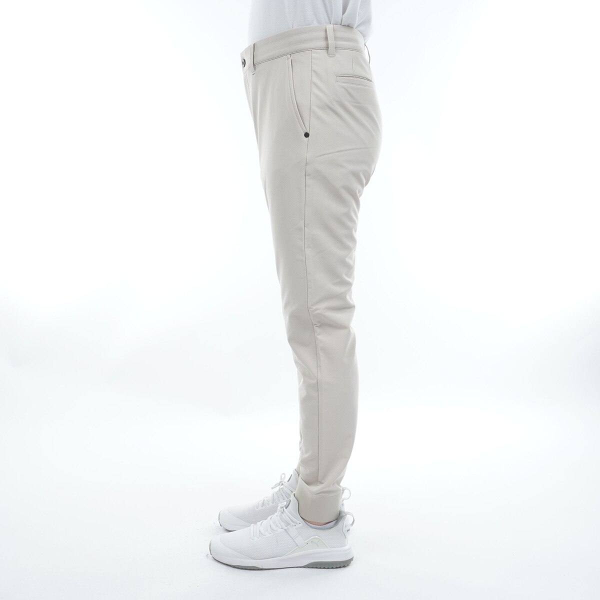 ストレッチ 裏起毛 ストームフリース BACK DOTS ジョガー パンツ