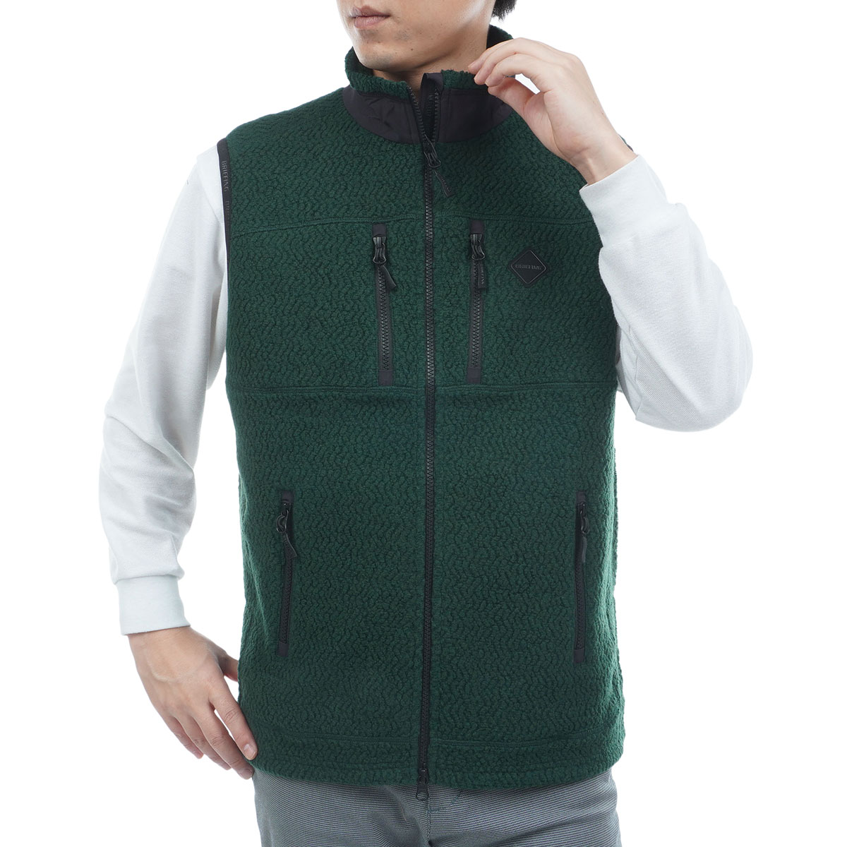 ウール ボア ベスト(ベスト)|BRIEFING(ブリーフィング) BRG253M46の