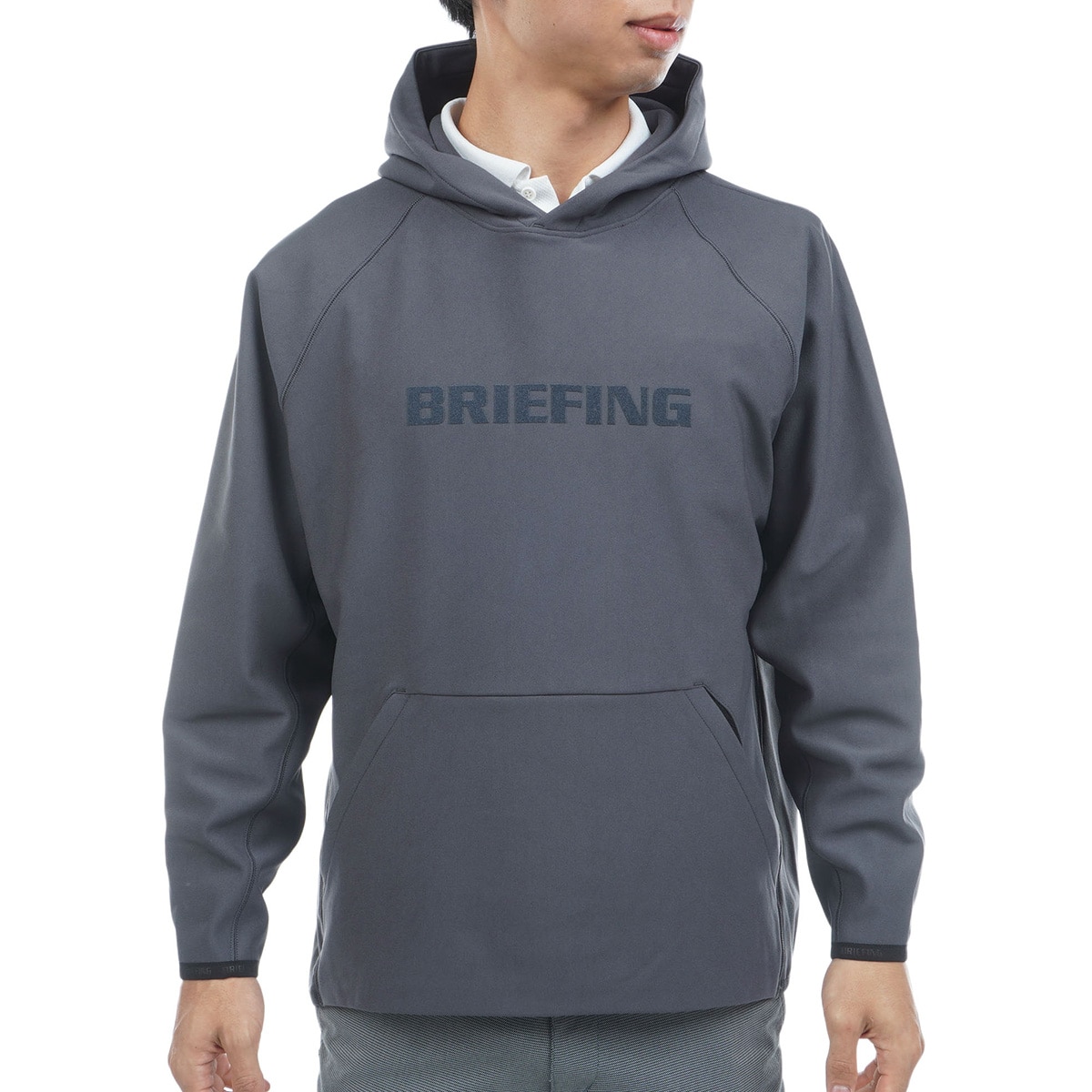 BRIEFING ブリーフィング 裏起毛 モックネック 長袖 スウェット メンズ