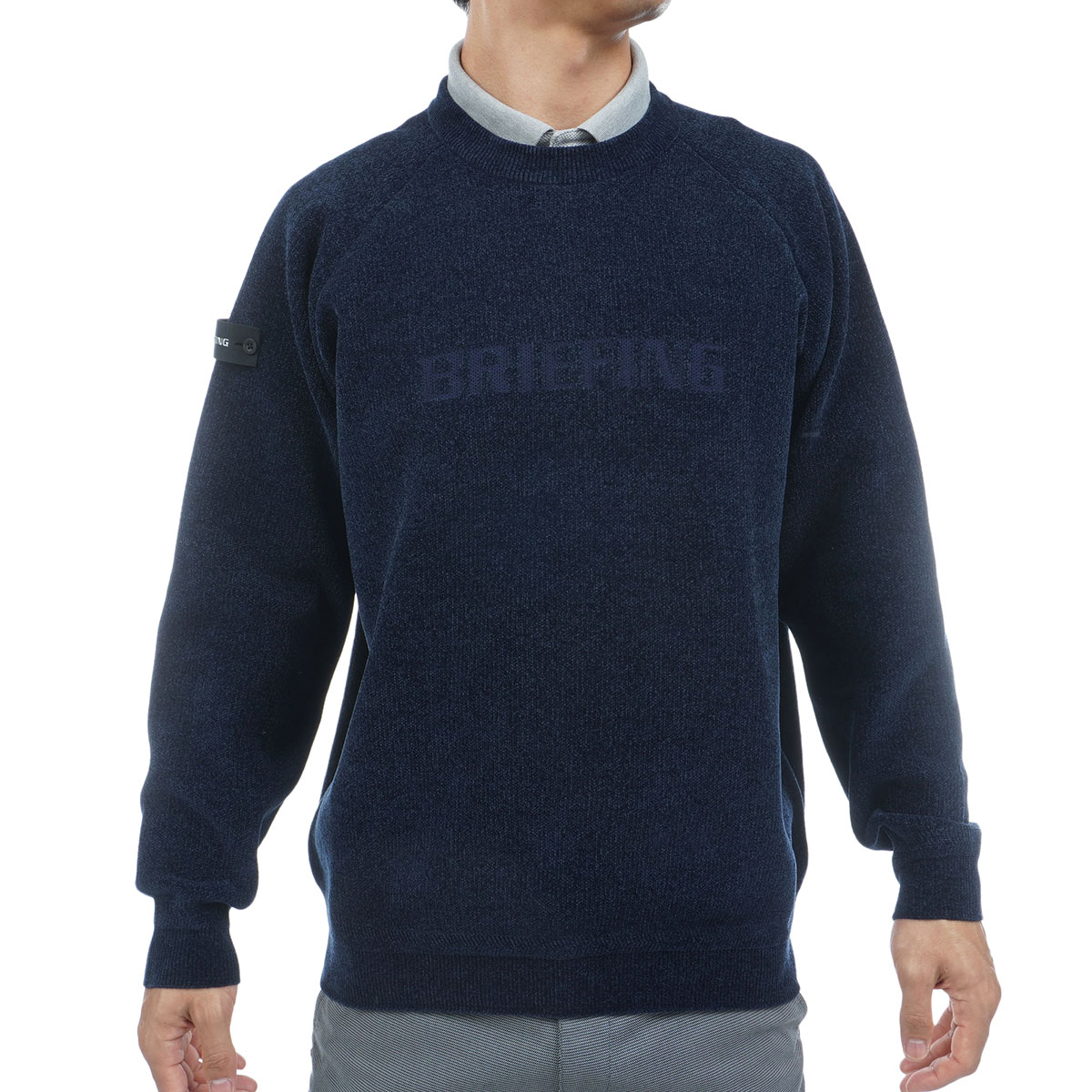 BRIEFING ブリーフィング ゴルフウェア メンズ トップス ネイビー L BRIEFING（ブリーフィング）の「【ブリーフィングゴルフ】MENS