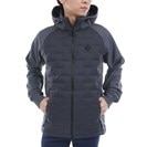 ストレッチ 2WAY ハイブリッド ダウン パーカー