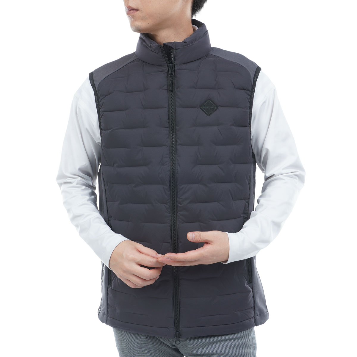 ストレッチ ハイブリッド ダウン ベスト(ベスト)|BRIEFING