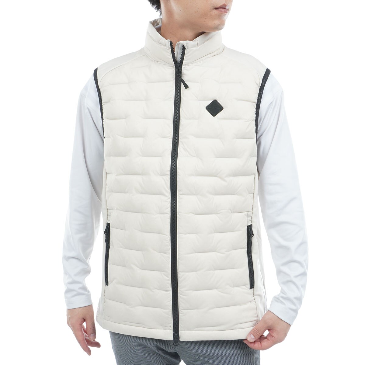 BRIEFING ダウンベスト ホワイト BRIEFING ダウンベスト ベスト 「BRIEFING GOLF／ブリーフィングゴルフ