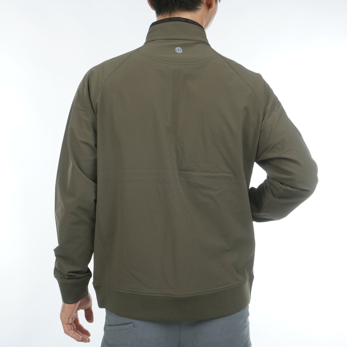ストレッチ 裏起毛 ストームフリース ハーフジップ ジャケット