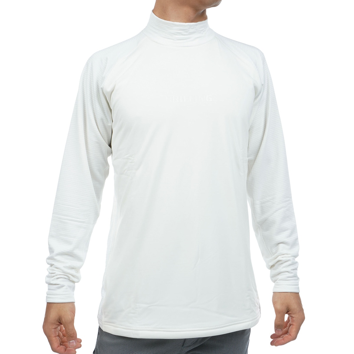 ストレッチ ウインドブロック ハイネック長袖シャツ(長袖シャツ