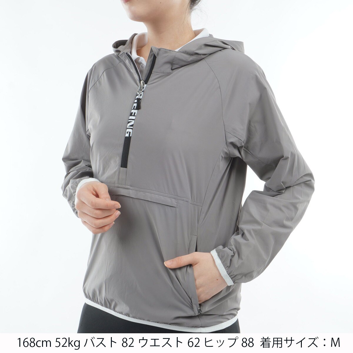 【新品・タグ付き】 今期新作 BRIEFING ウィンドアノラック グレー M BRIEFING - 【25AW】【レディース】 WS POCKETABLE WIND ANORAK