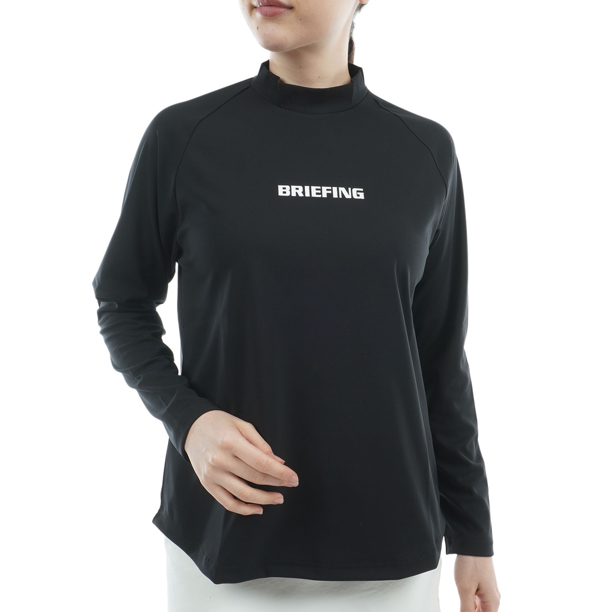 ブリーフィング 長袖 ポロシャツ 極美品 BRIEFING GOLF 長袖ポロシャツ