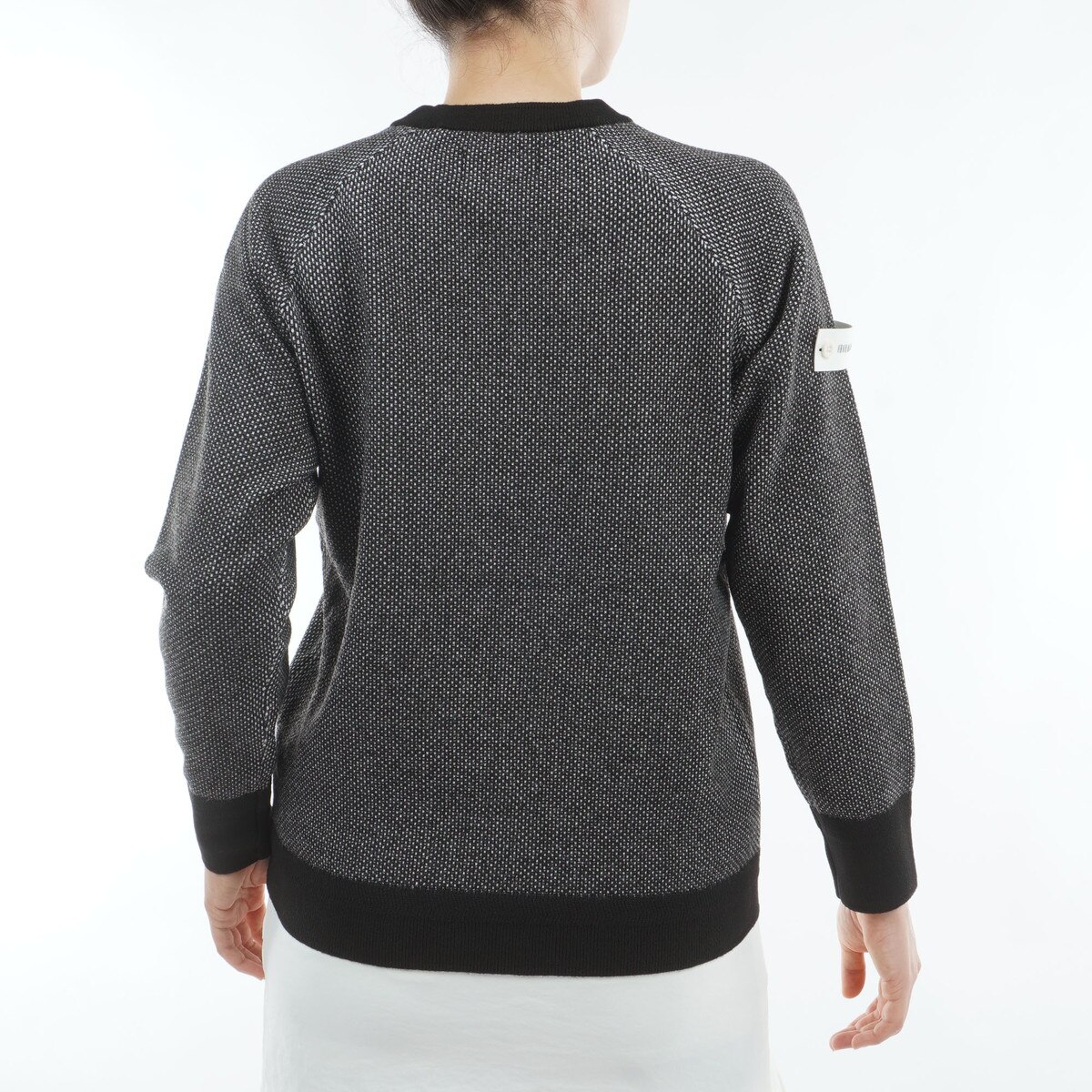 バーズアイ ロゴ クルーネック セーター レディス(中間着(セーター