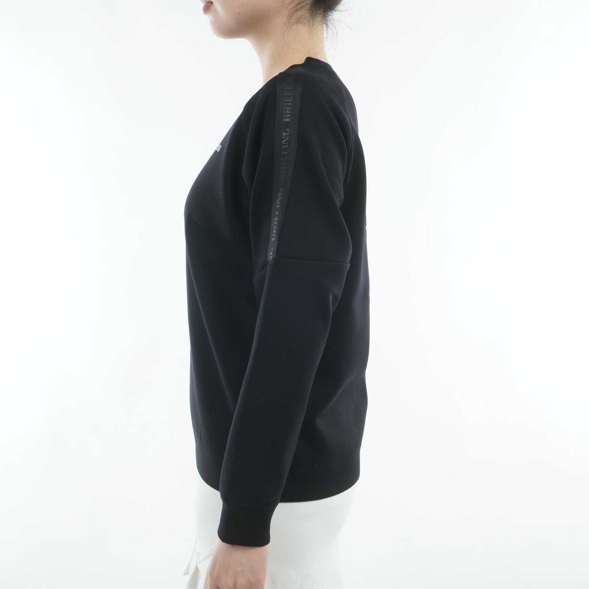 ウォーム ロゴ ライン クルーネックスウェット レディス(中間着