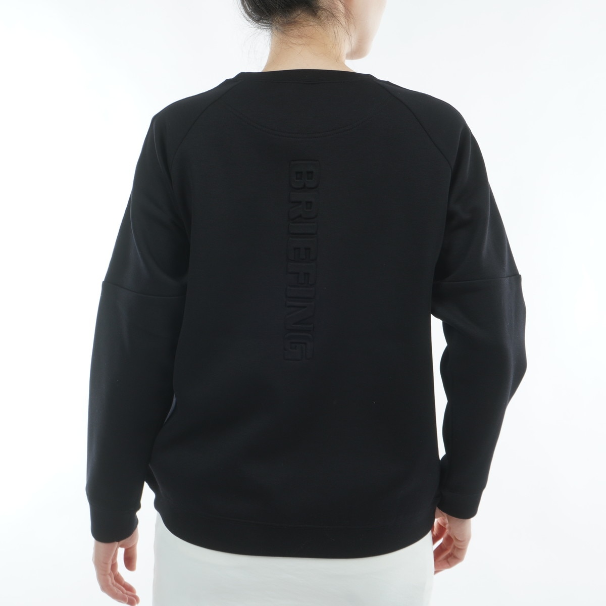 ウォーム ロゴ ライン クルーネックスウェット レディス(中間着