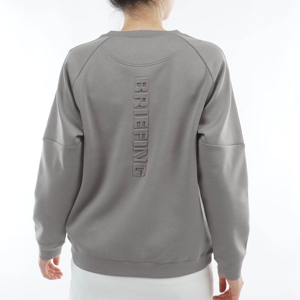 ウォーム ロゴ ライン クルーネックスウェット レディス(中間着