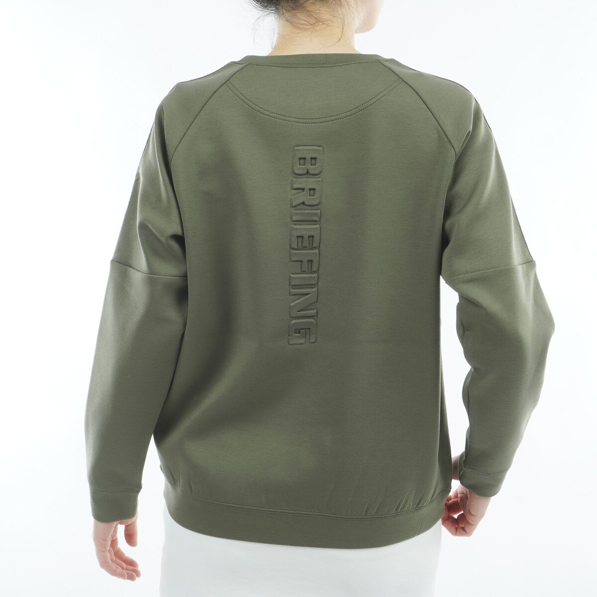 ウォーム ロゴ ライン クルーネックスウェット レディス(中間着