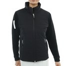 ストレッチ ウインドブロック モールヤーン ニット ブルゾン