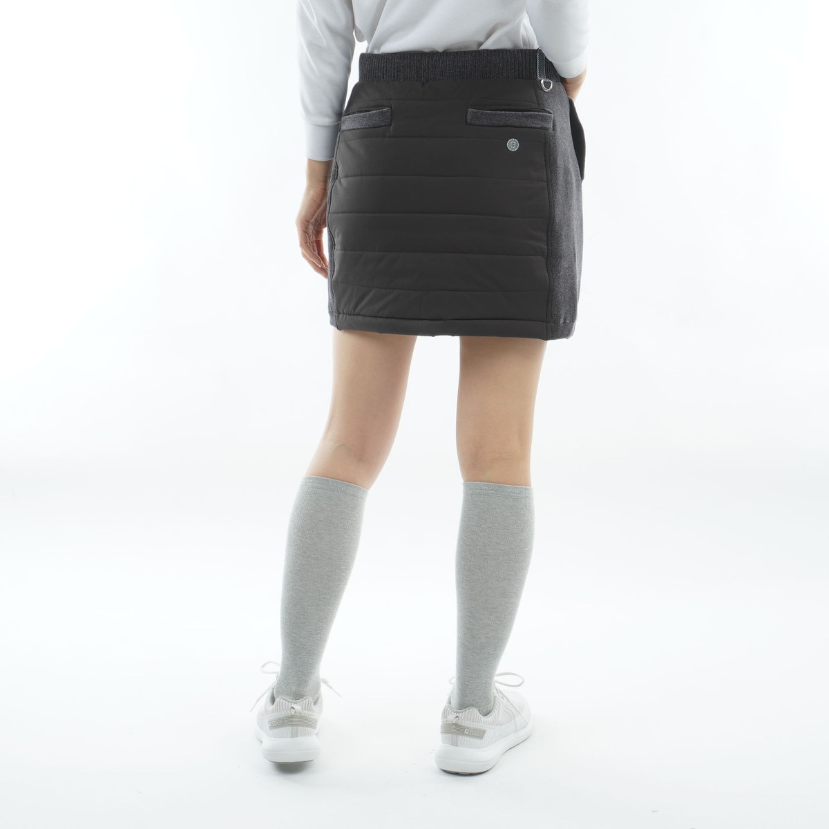 【春向け】BRIEFING ニットスカート ストレッチ ウインドブロック モールヤーン ニット スカート レディス