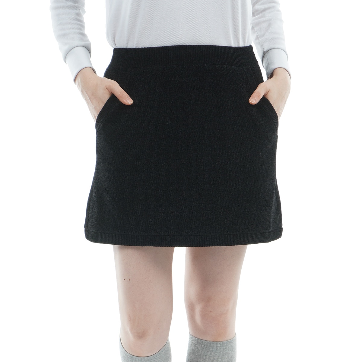 モールヤーン ロゴ ニット スカート レディス(スカート)|BRIEFING