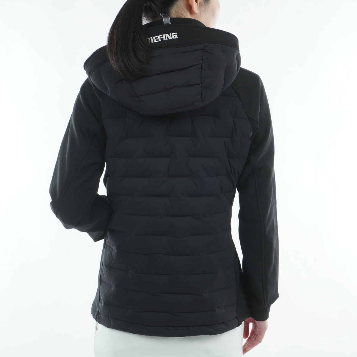 ストレッチ 2WAY ハイブリッド ダウン パーカー レディス(アウター