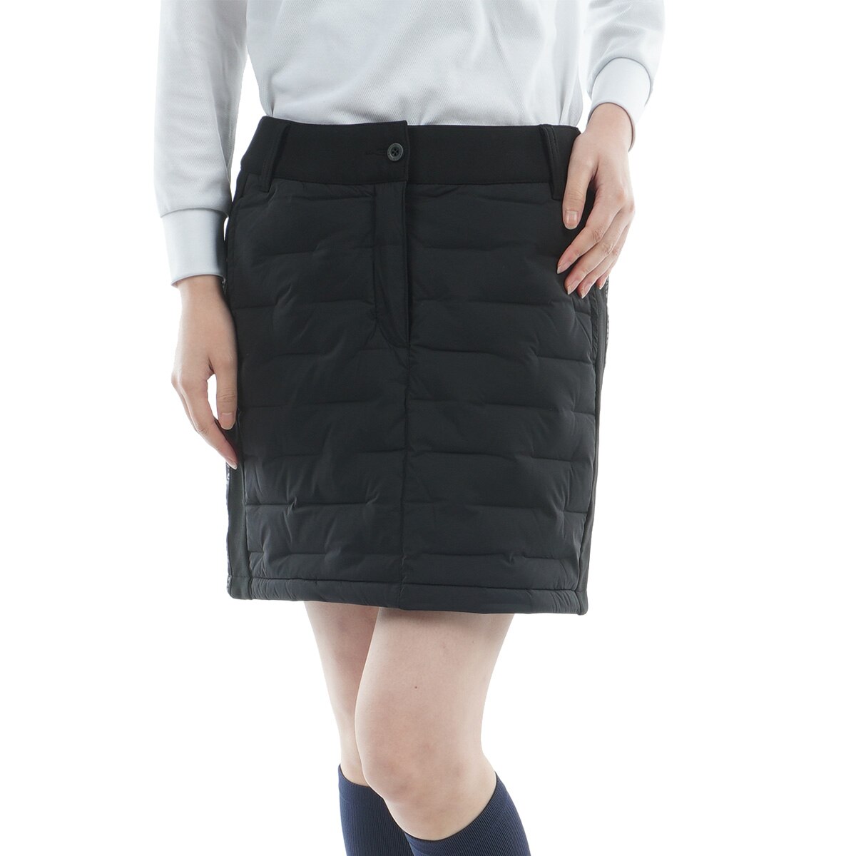 ストレッチ ハイブリッド ダウン スカート レディス(スカート