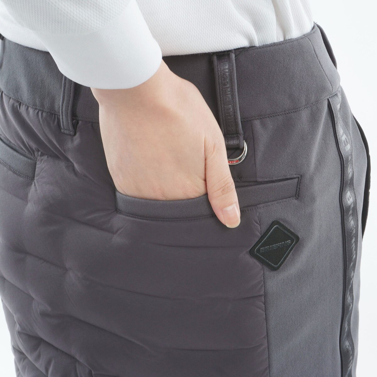 ストレッチ ハイブリッド ダウン スカート レディス(スカート