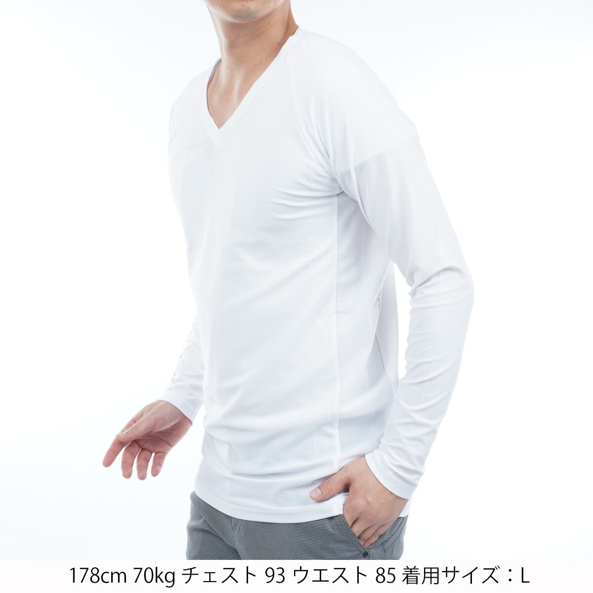 試着のみ BRIEFING ゴルフ メンズ アンダーシャツ BBG241M07 trim_ofbfg_item2658d428410b11f
