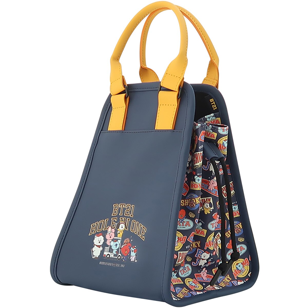 BT21 GOLF HOLE IN ONE ミニ トートバッグ&ボールケースRJ BT21 HOLE IN ONE ミニトートバッグ(ラウンドバッグ)|その他(その他