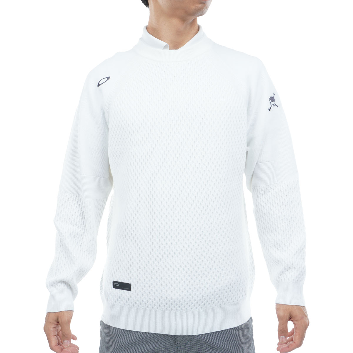 OAKLEY ゴルフウェア　ホワイト セーター JPN XL 楽天市場】オークリー OAKLEY スカル 2.0 ストレッチ ジップモック