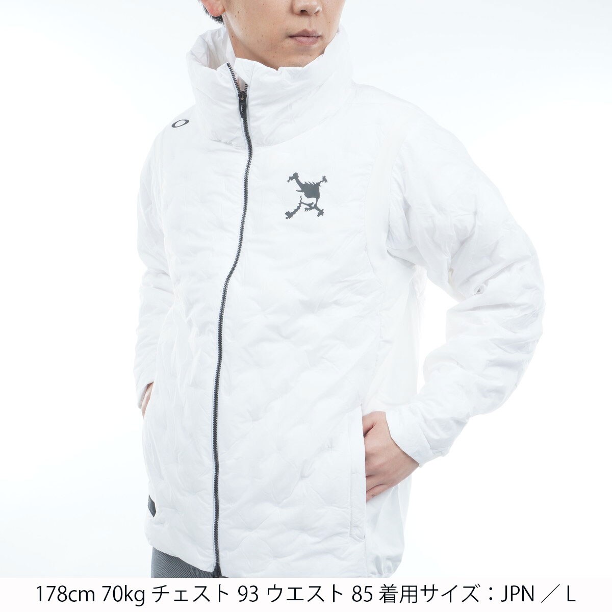 スカル ストレッチ IDEALLY HYBRID 中綿ジャケット(アウター(ブルゾン